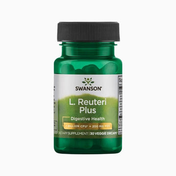 Probiotic L. Reuteri Plus 30 Veggie Capsules Swanson | Megapump Ireland